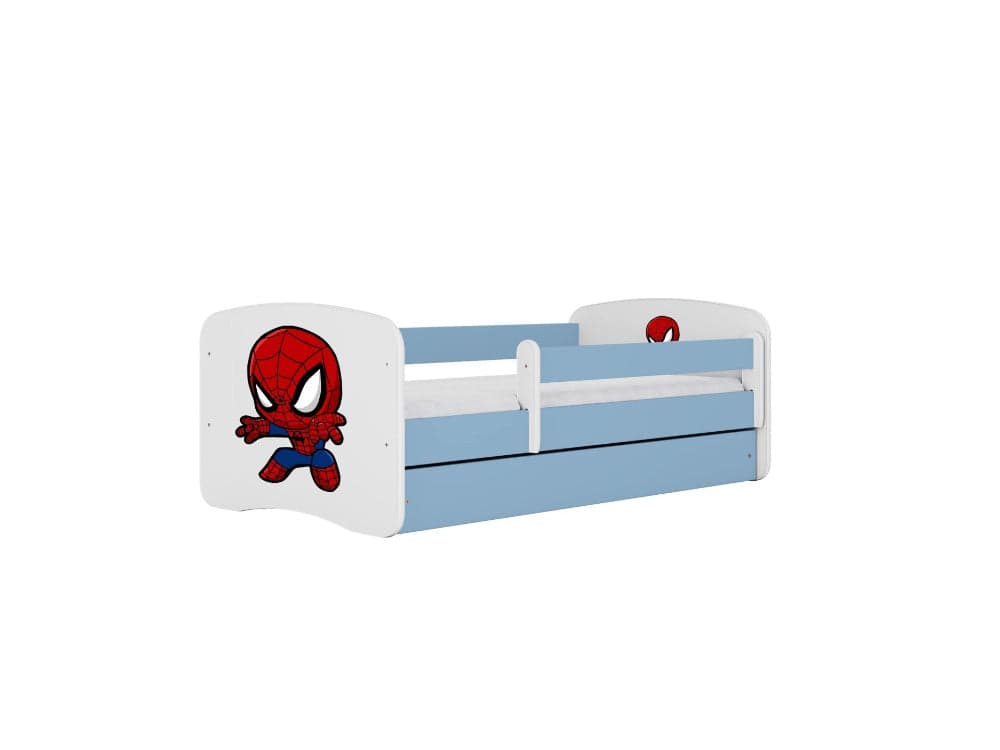 Cama 180 x 80 cm Kocot Kids BabyDreams Spiderman Blue