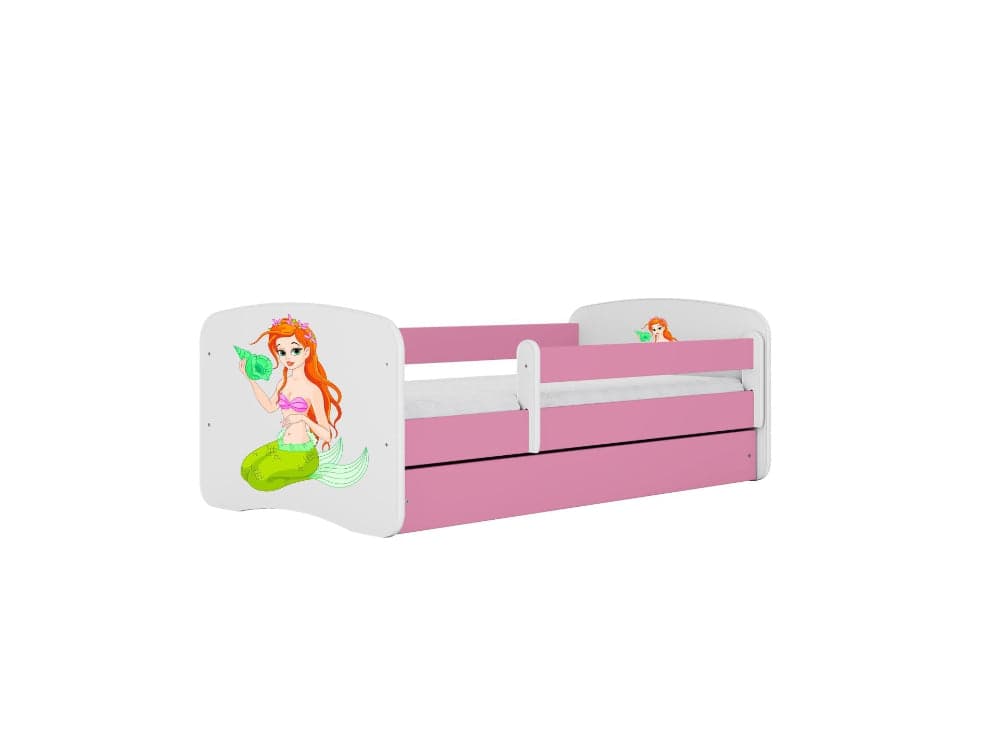 Cama 180 x 80 cm Kocot Kids BabyDreams Mermaid Pink