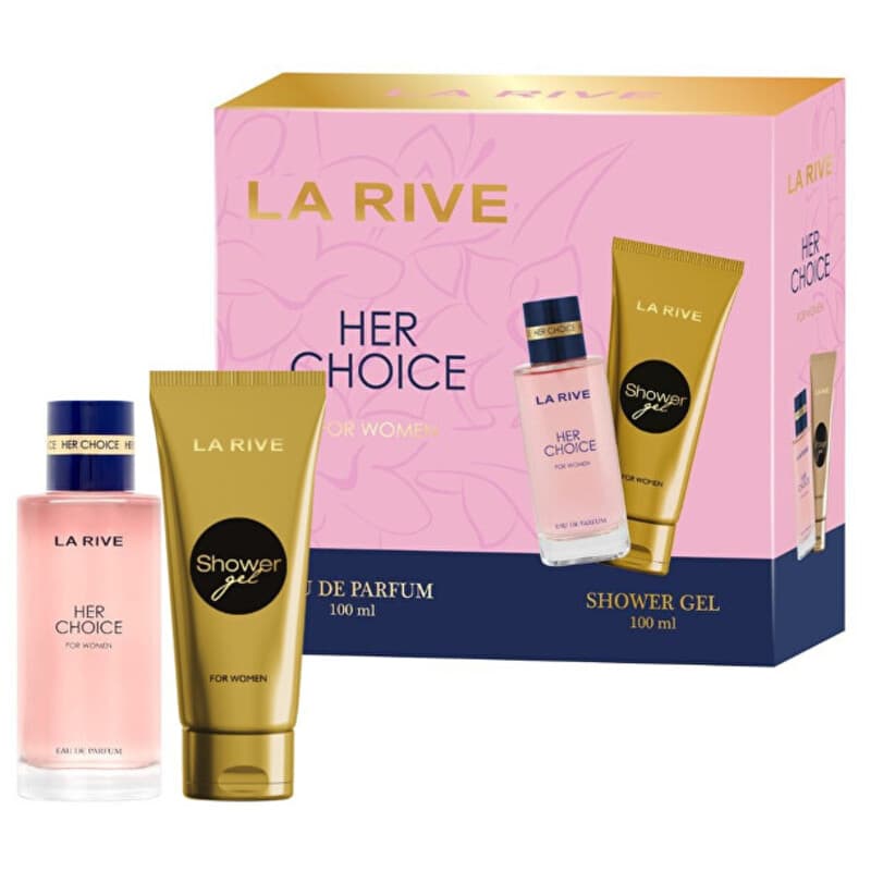 Conjunto Her Choice  EDP 100 ml a sprchový gel 100 ml