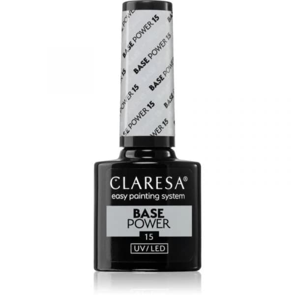 Claresa UV/LED Base Power Base para Unhas de Gel Tom 15 5g