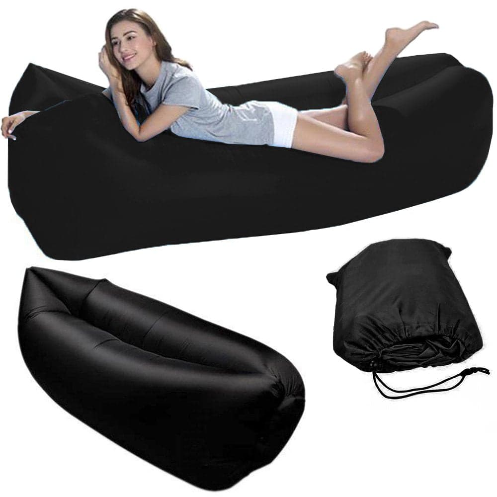 SOFÁ INSUFLÁVEL XXL PRETO