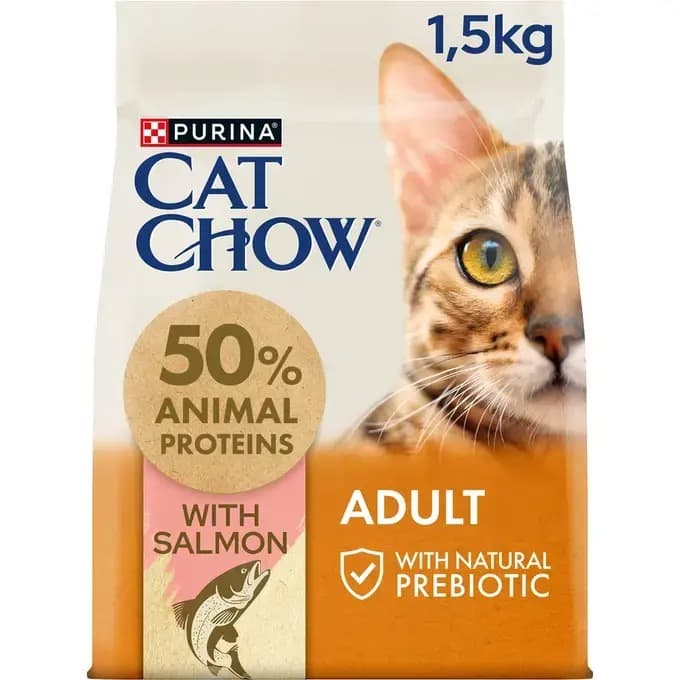 CAT CHOW Adult Salmão 1.5kg