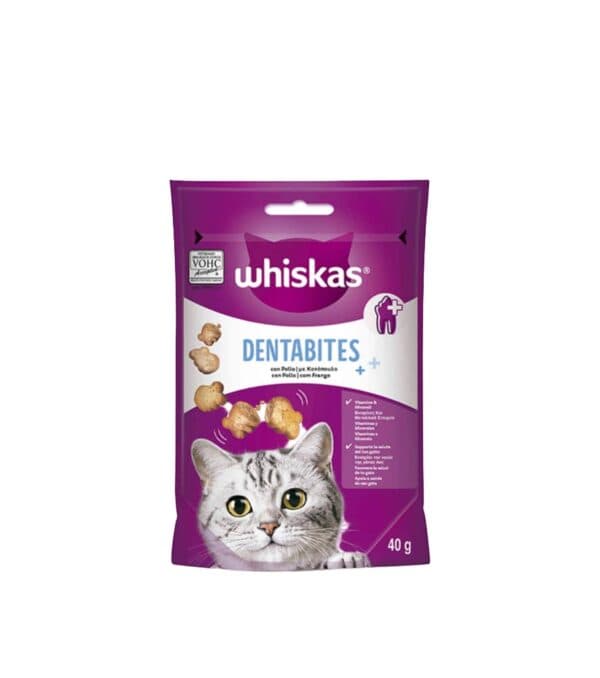 Whiskas Dentabites Snack Dentário 40g