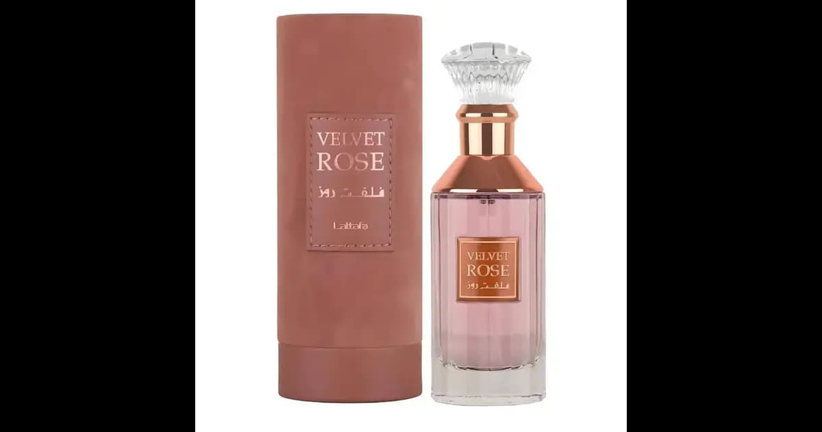 Lattafa Velvet Rose Woman Eau de Parfum 100ml (Original)