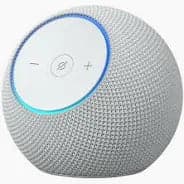 Amazon Echo Dot Max Branco — Alto-falante Inteligente Alexa com Som Surround