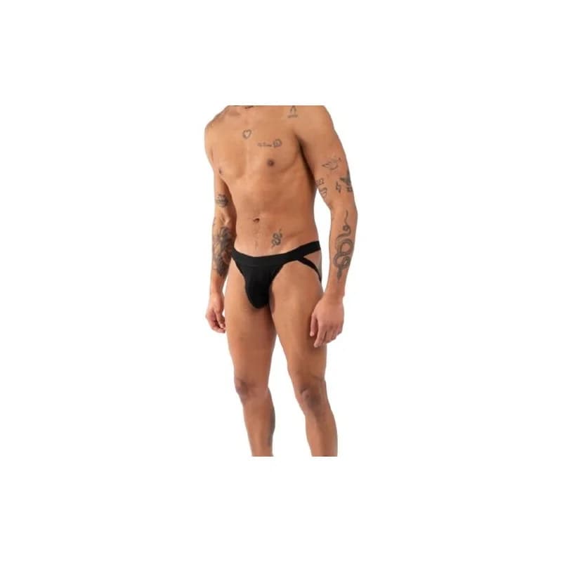 Burn - 011 Jock Duplo Preto XL
