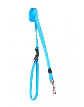 Rogz - Trela Refletora para cão - Azul Turquesa