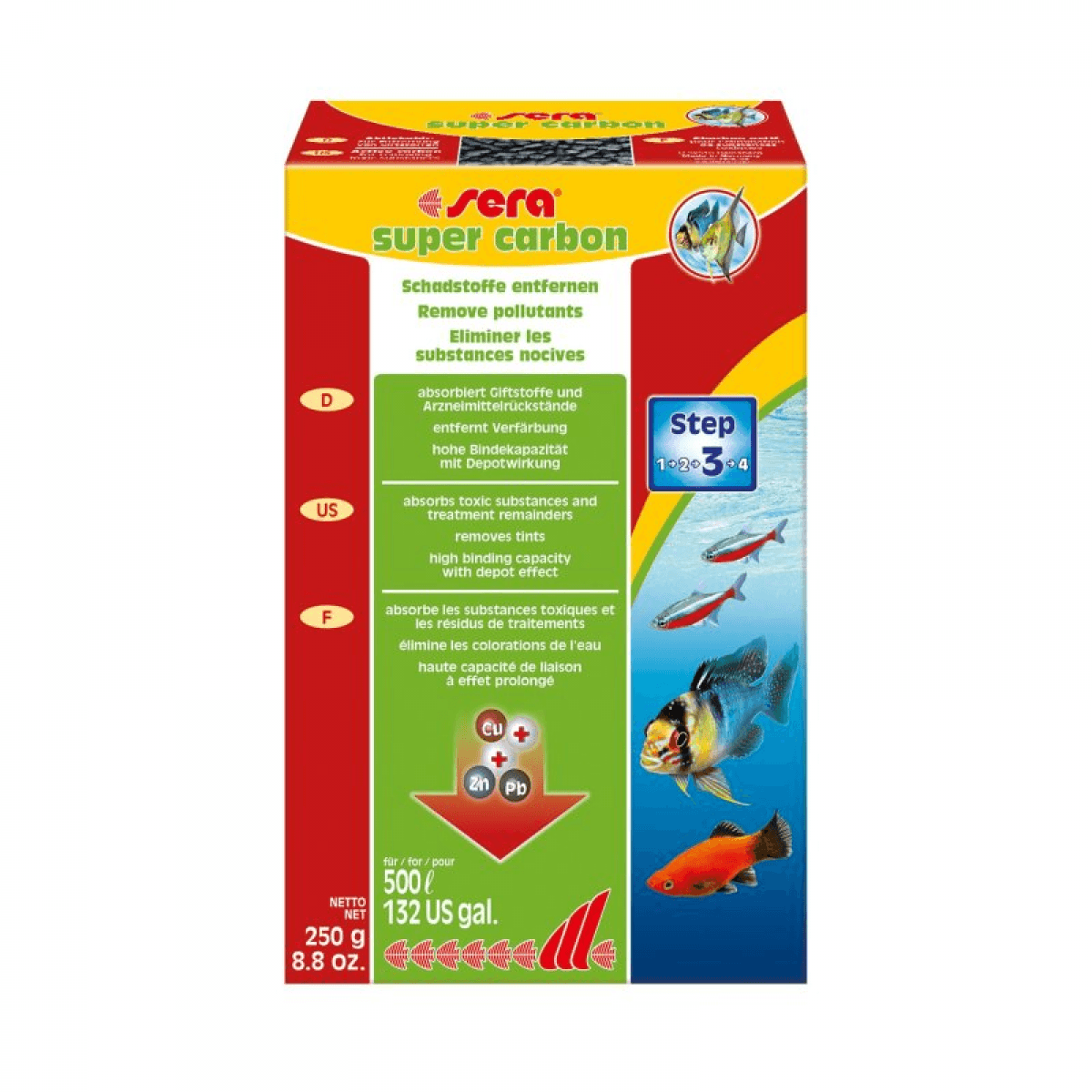 Sera Super Carbon 250g - 08400
