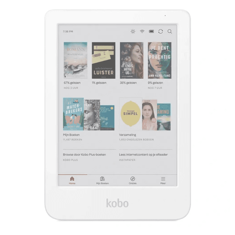 Kobo Clara Colour 6" 16GB Wi-Fi Branco
