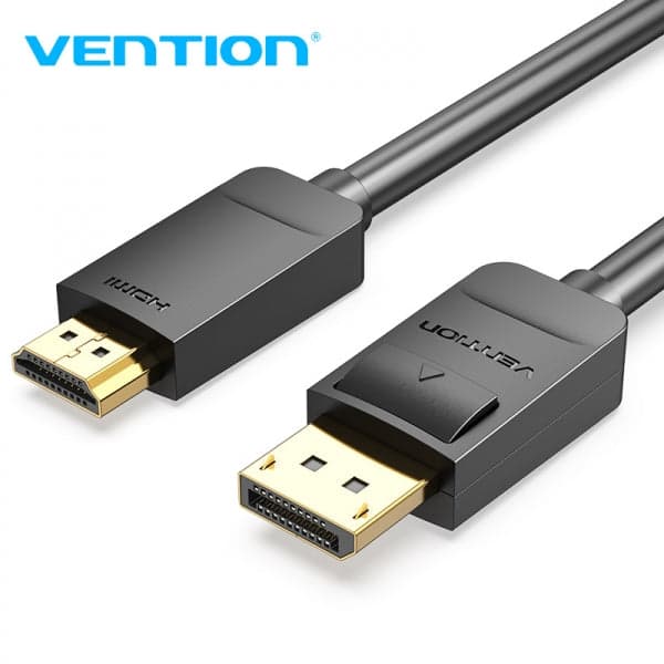 Cabo Conversor DisplayPort Macho para HDMI Macho / Vention HADBI / 3m / Preto