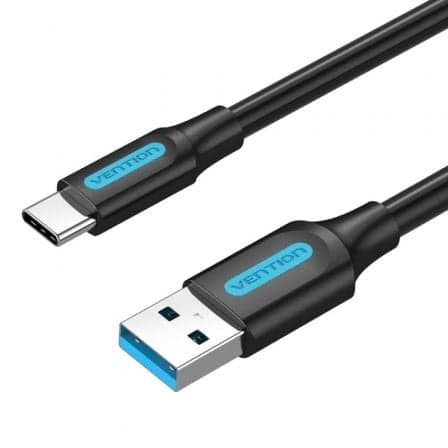 Cabo Usb 3.0 a para Usb-C Vention COZBH 2m Preto