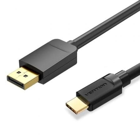 Vention Cabo USB-C Macho para DisplayPort Macho 1.4 CGYBH 8K 60Hz/4K 120Hz Preto
