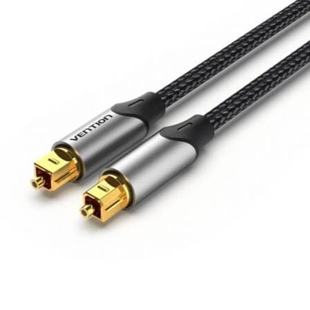 Vention BAVHI Cabo Toslink Ótico 3m Cinza Metalizado