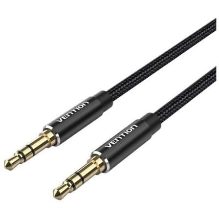 Vention Cabo Áudio Jack 3.5mm BAWBG 1.5m Preto