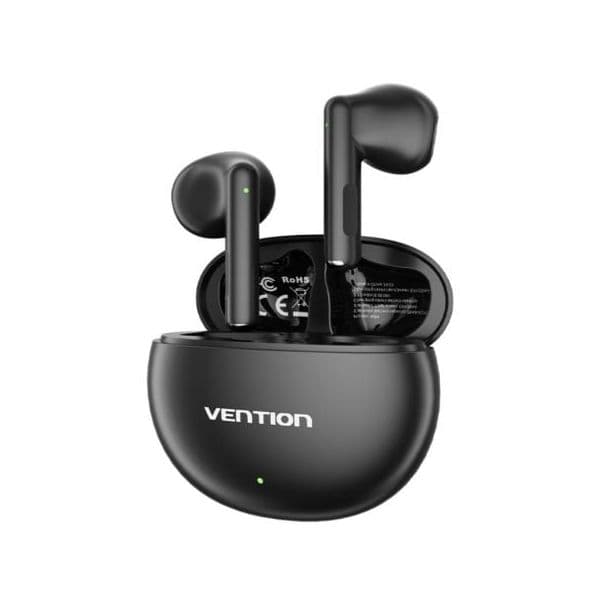 Vention Elf E06 NBKB0 Intra-auricular Bluetooth com Cancelamento de Ruído Preto