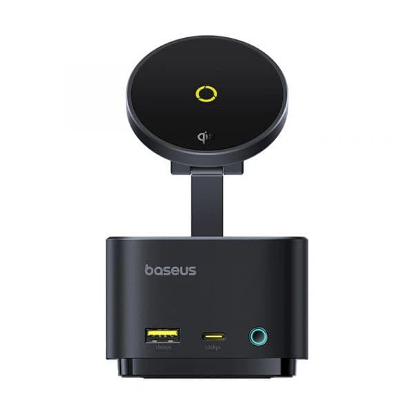 Baseus Magpro Series Ii 7 em 1 Magnetic Wireless Charging 15W Cosmic Black
