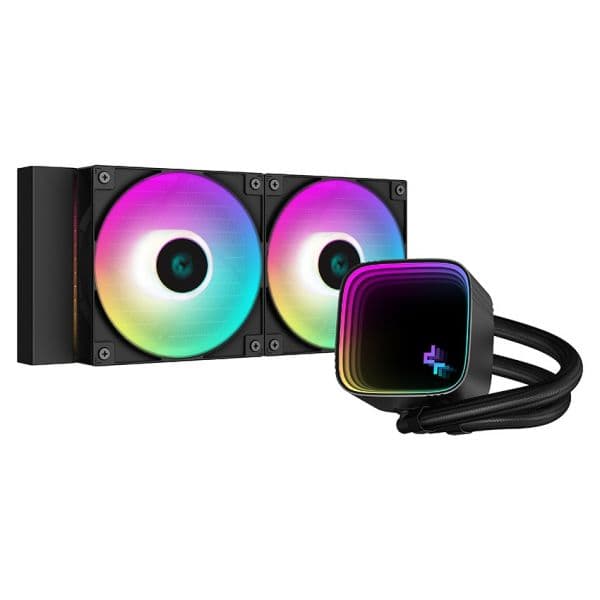 Water Cooler CPU Deepcool LS520 SE A-RGB 240mm Preto - R-LS520-BKAMMM-G-1
