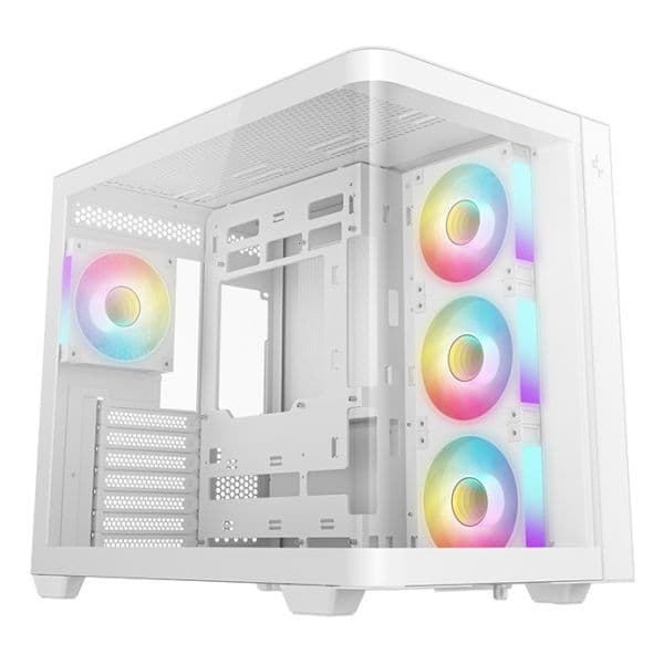 Deepcool CG530U Vidro Temperado White