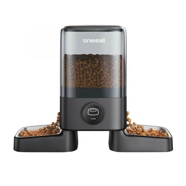 Oneisall Dispensador Comida Inteligente Duplo 5L PF09