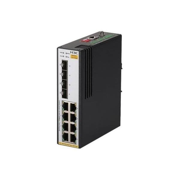 H3C Switch 8 Portas IE4300-12P-PWR Black
