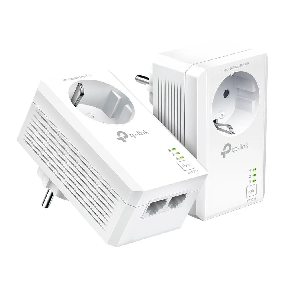 ADAPT POWERLINE TP-LINK PA7027P 1XRJ45 1GBPS (KIT DE 2)