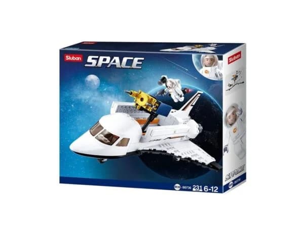 Sluban Space Space Shuttle 231 Peças - SL0736