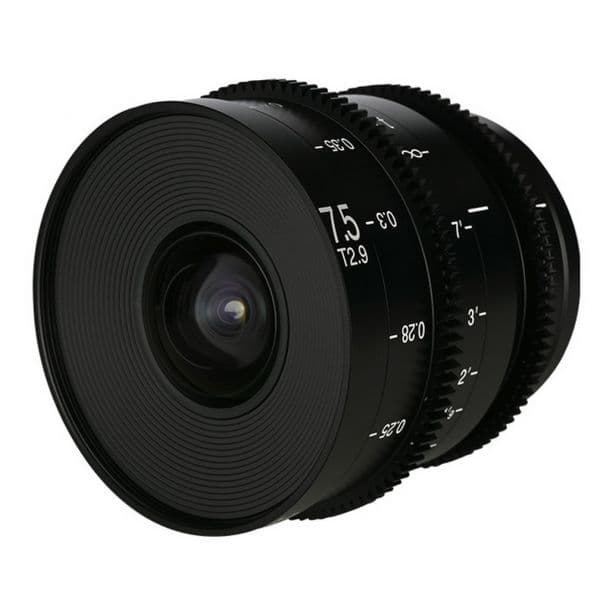 Objetiva Laowa 7.5mm T2.9 Zero-d S35 Cine Canon Rf