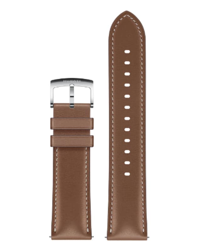 EasyFit Chestnut Brown Pointed Tail Leather Strap(20mm)