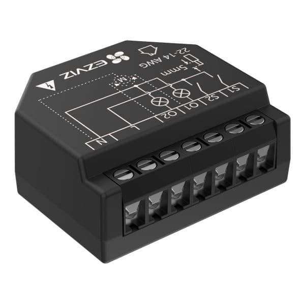 EZVIZ Relé Inteligente Wi-Fi T35WN Preto