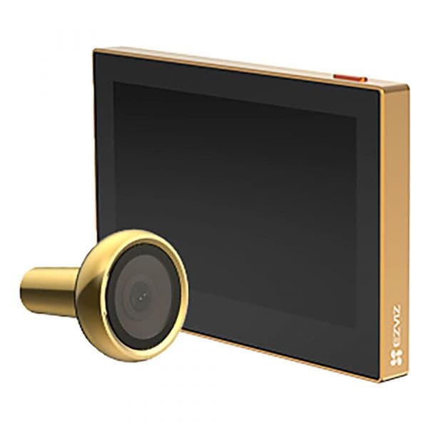 EZVIZ HP2 (CS-HP2-R100-6E2WB-GD) Olho Mágico Digital Inteligente com Ecrã 4.3" Wi-Fi Dourado