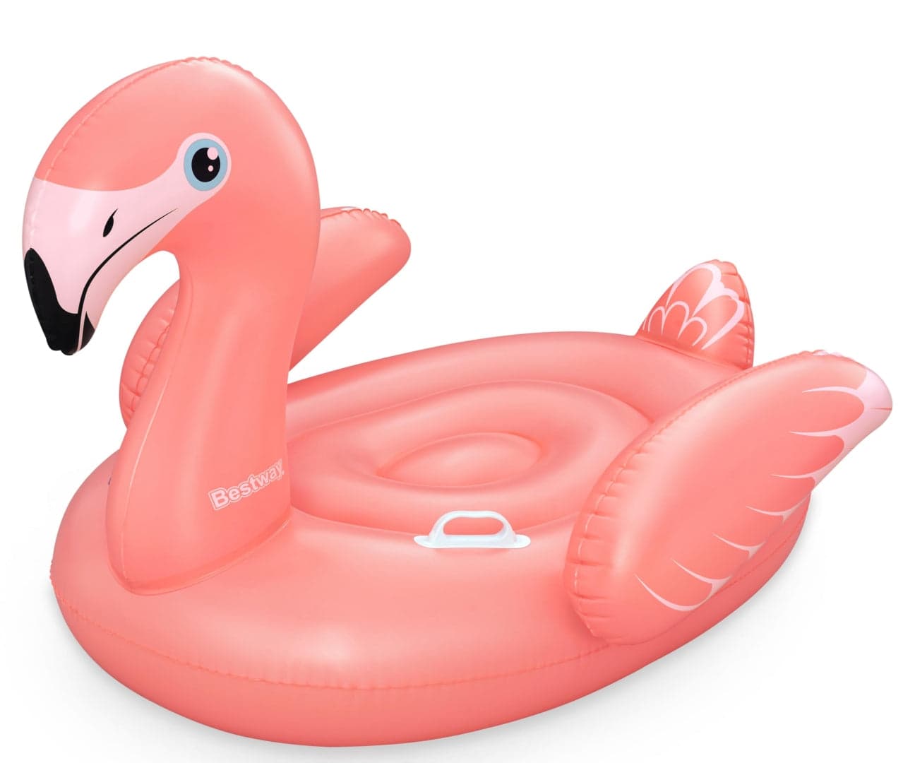 Bestway Bóia Insuflável Flamingo com Asas 168x120 cm +3 Anos