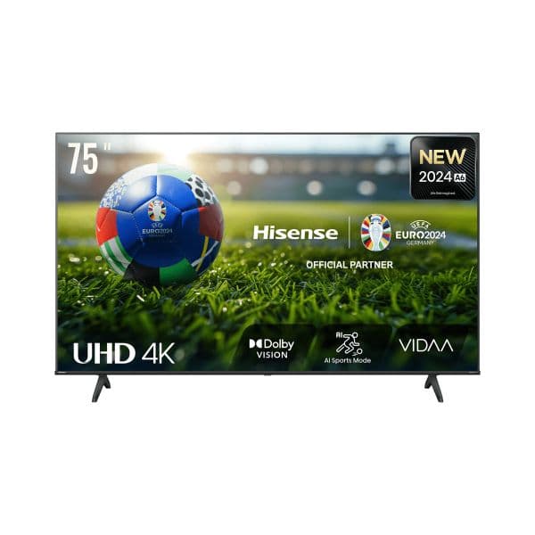 TV Hisense 75" 75A6N DLED UHD Smart TV 4K HDR10+