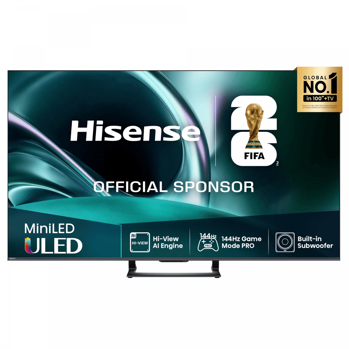 TV Hisense 55" 55U7Q Mini-LED UHD 4K SmartTV