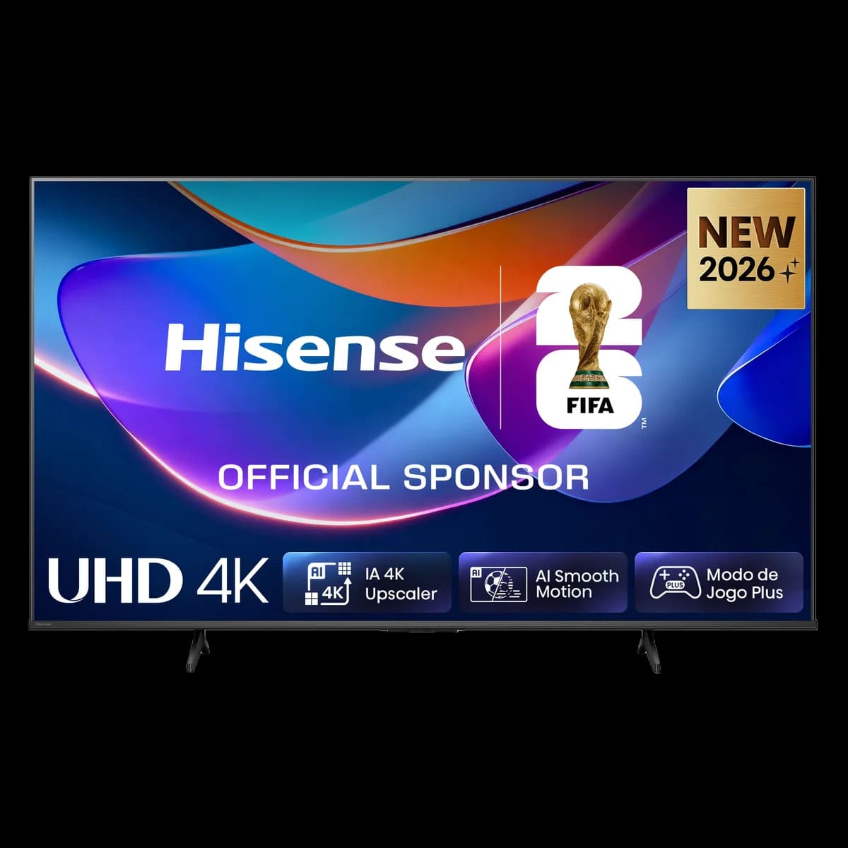 TV Hisense 55" 55A6S LED Smart TV 4K HDR