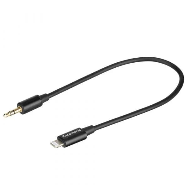 Saramonic Cabo Adaptador Jack 3,5mm para Lightning - SR-C2000