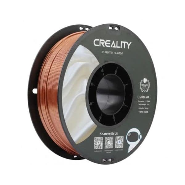 Creality Filamento para Impressora 3D CR-SILK PLA 1.75mm 1kg Red Copper