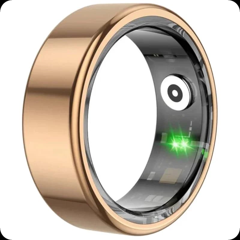 COLMI R02 Smart Ring Bluetooth 5.0 – Ouro Tamanho 11