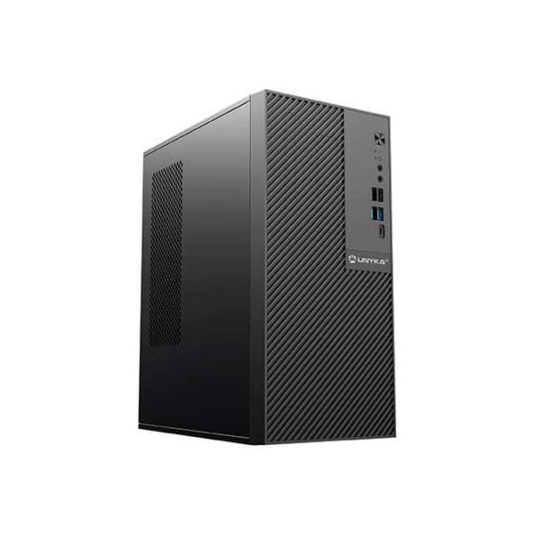 Unyka Micro ATX Numen 500 Pro Type-C Sem Fonte Preta - UK52115