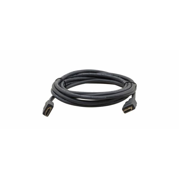Kramer C-MHM/MHM-15 Cabo HDMI K-Lock Macho-Macho Alta Velocidade com Ethernet 4.6m Preto