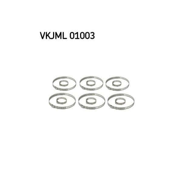SKF Conjunto, Braçadeiras - VKJML01003