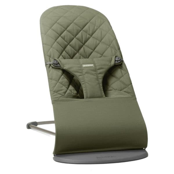 BabyBjörn Espreguiçadeira Bliss Bouncer Woven Classic Quilt Dark Green - 250196-5720064
