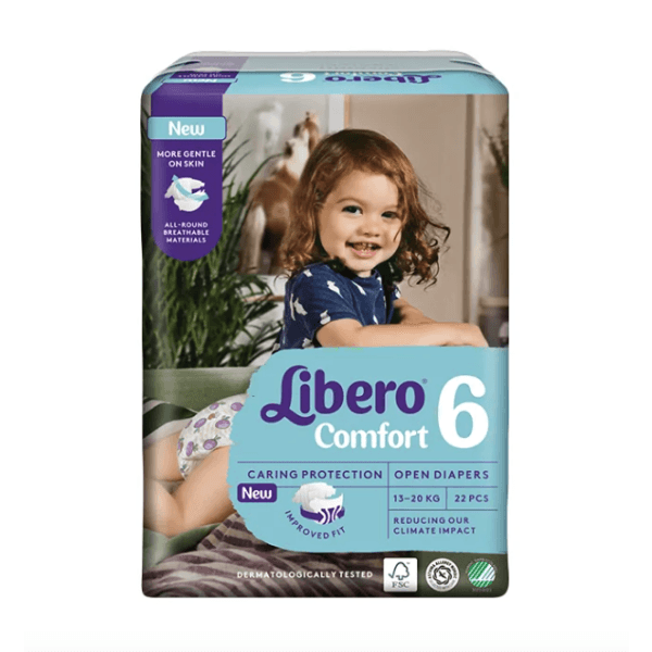 LIBERO COMFORT 6FRALD 13-20KG X22 | Farmacias Progresso