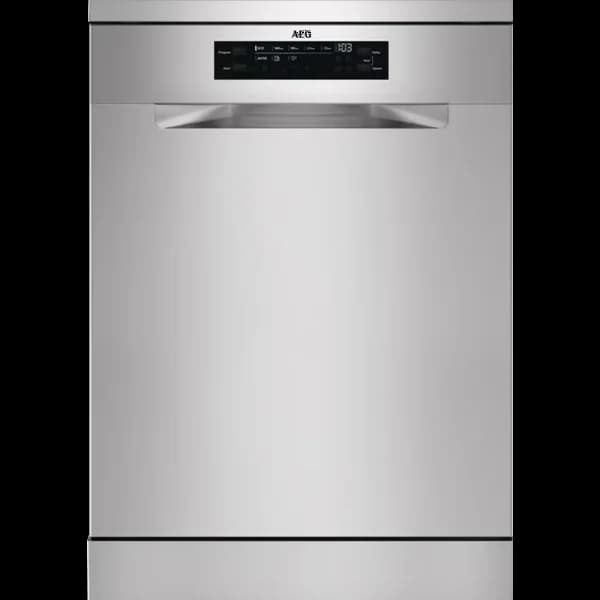 Máquina de Lavar Loiça AEG FFB74917ZM | 14 Talheres, Inox, Auto-Off