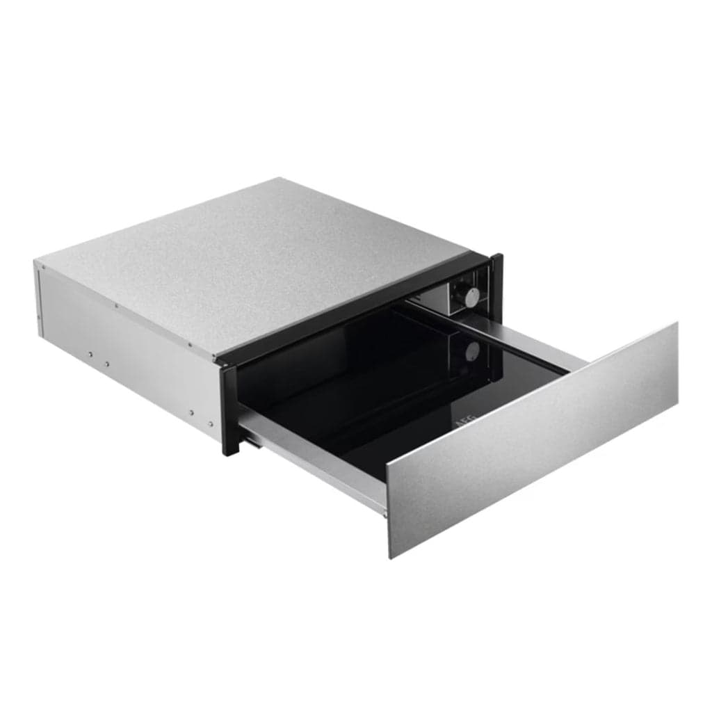 Gaveta Aquecimento AEG KDE911424M | 6 pratos, 30-80°C, Inox