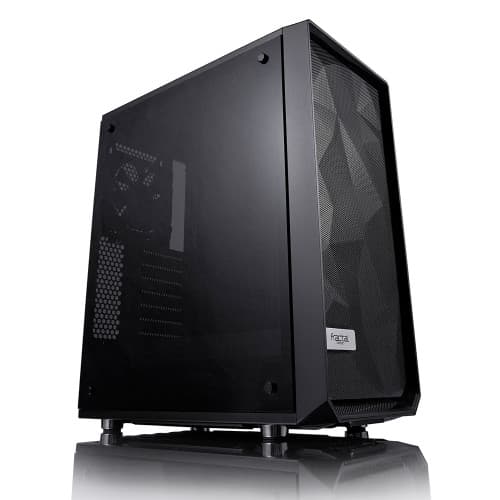 Fractal Design Meshify C Black Tempered Glass - FD-CA-MESH-C-BKO-T