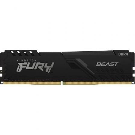 Memória RAM Kingston 16GB Fury Beast Black 3600MHz DDR4 CL18 - KF436C18BB/16