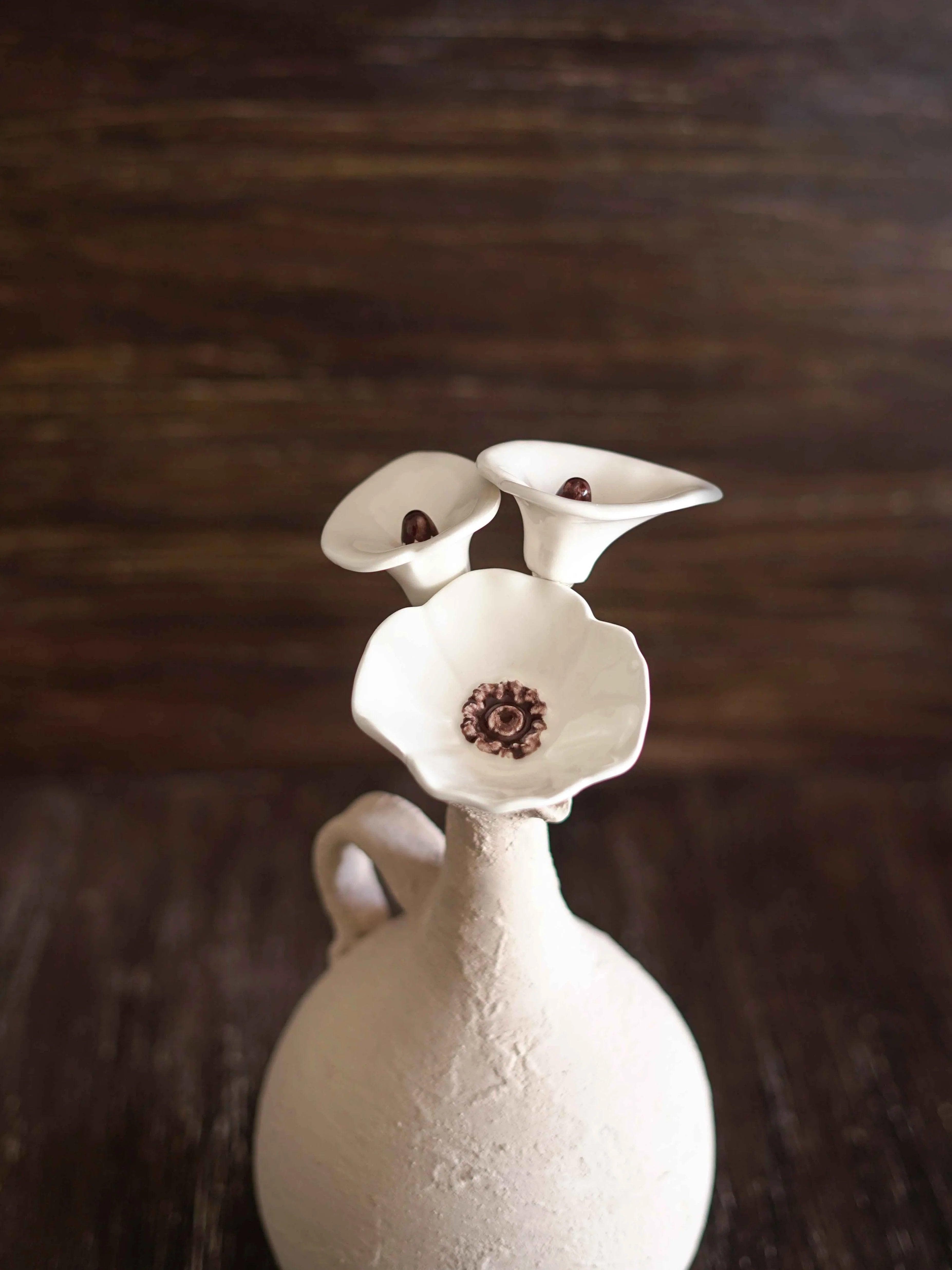 Ceramor Cerâmica Flor Jarro