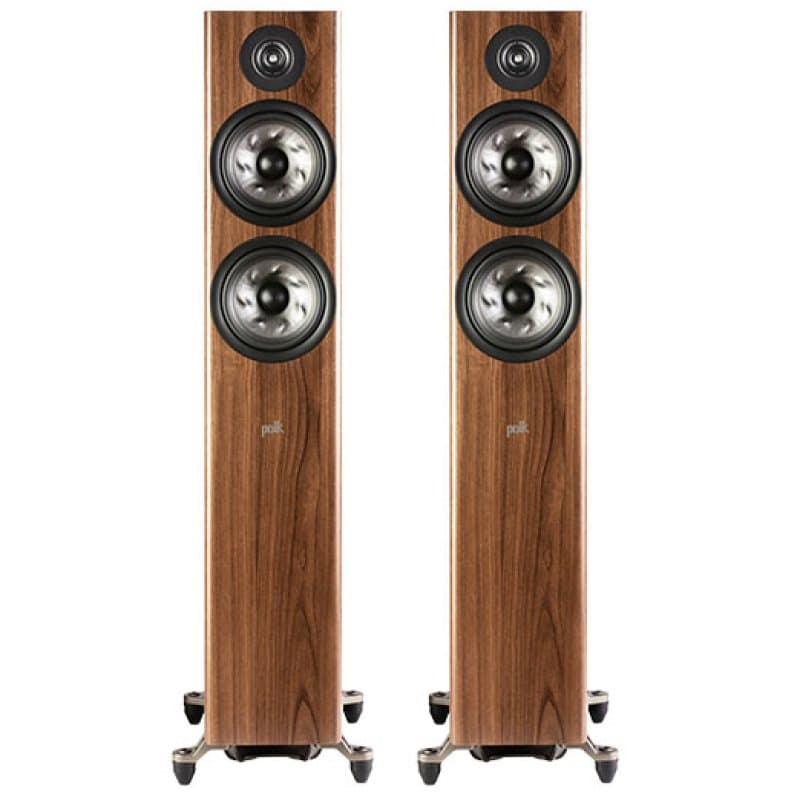 Polk Colunas de Chão com X-port Reserve R600, Walnut