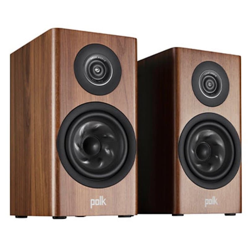 Polk Colunas Monitoras com X-port Reserve R100, Walnut