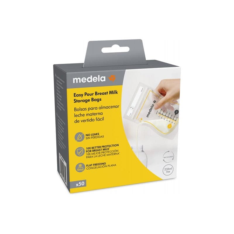 Medela Saco Conservação de Leite Materno 180ml x50 un.